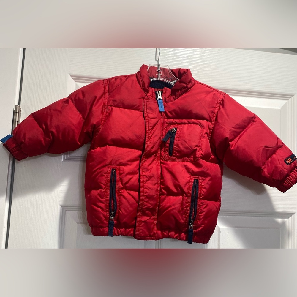 Vintage GAP Baby Bright Red Jacket coat